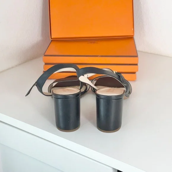 Cole Haan Josie Leather Grand 360 Block Heel Sandal Size 8.5 - Picture 8 of 10